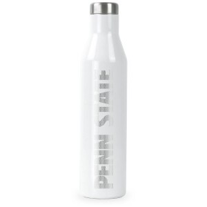 EcoVessel water bottle white 25oz Penn State image
